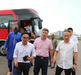 Délégation Buchra au Ghana